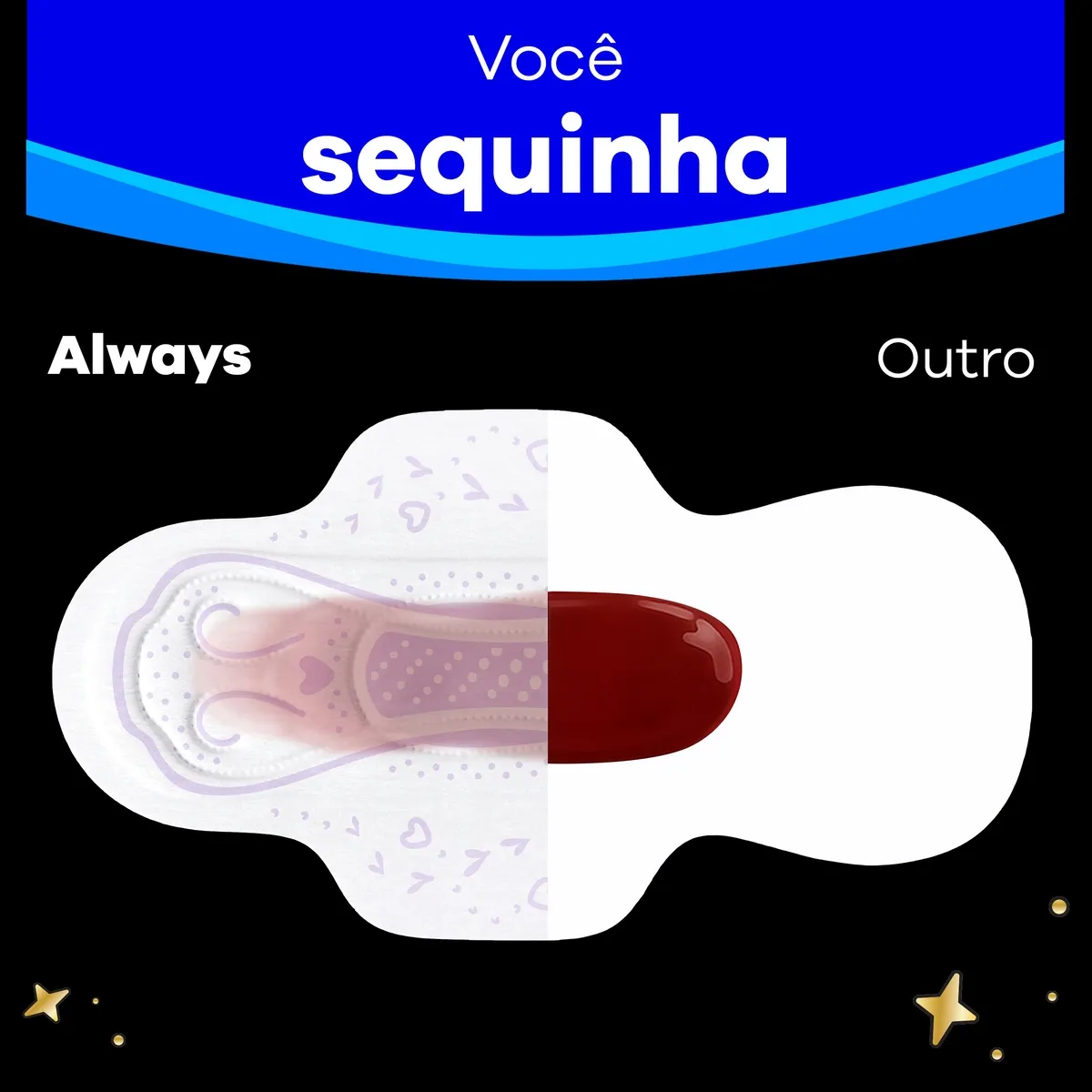 Absorvente Always Noite Seca com Abas Fluxo Intenso 16 Unidades — foto 3