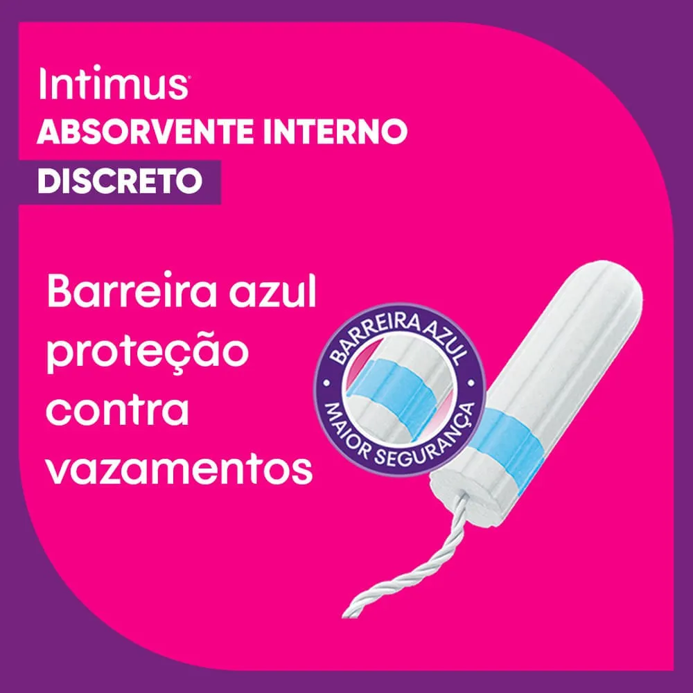 Absorvente Interno Intimus Discreto Médio 8 Unidades — foto 6