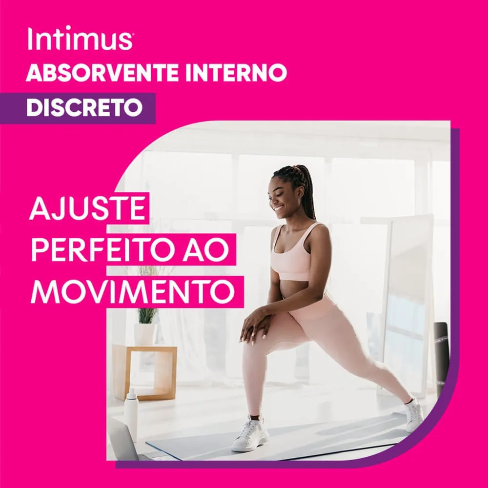 Absorvente Interno Intimus Discreto Mini 8 Unidades — foto 4