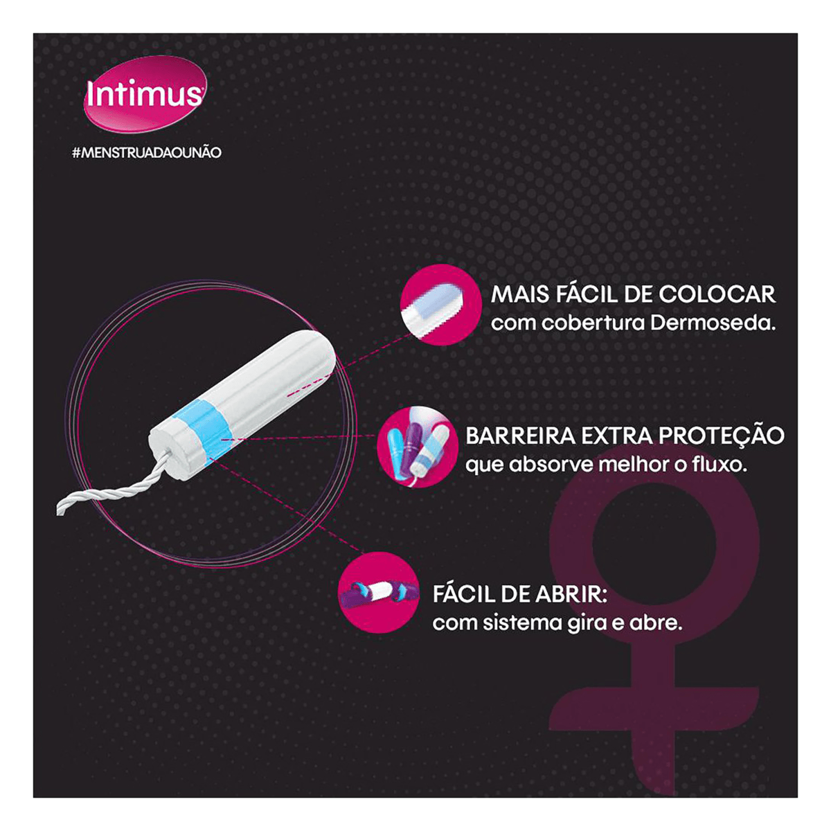 Absorvente Interno Intimus Discreto Super 8 Unidades — foto 6