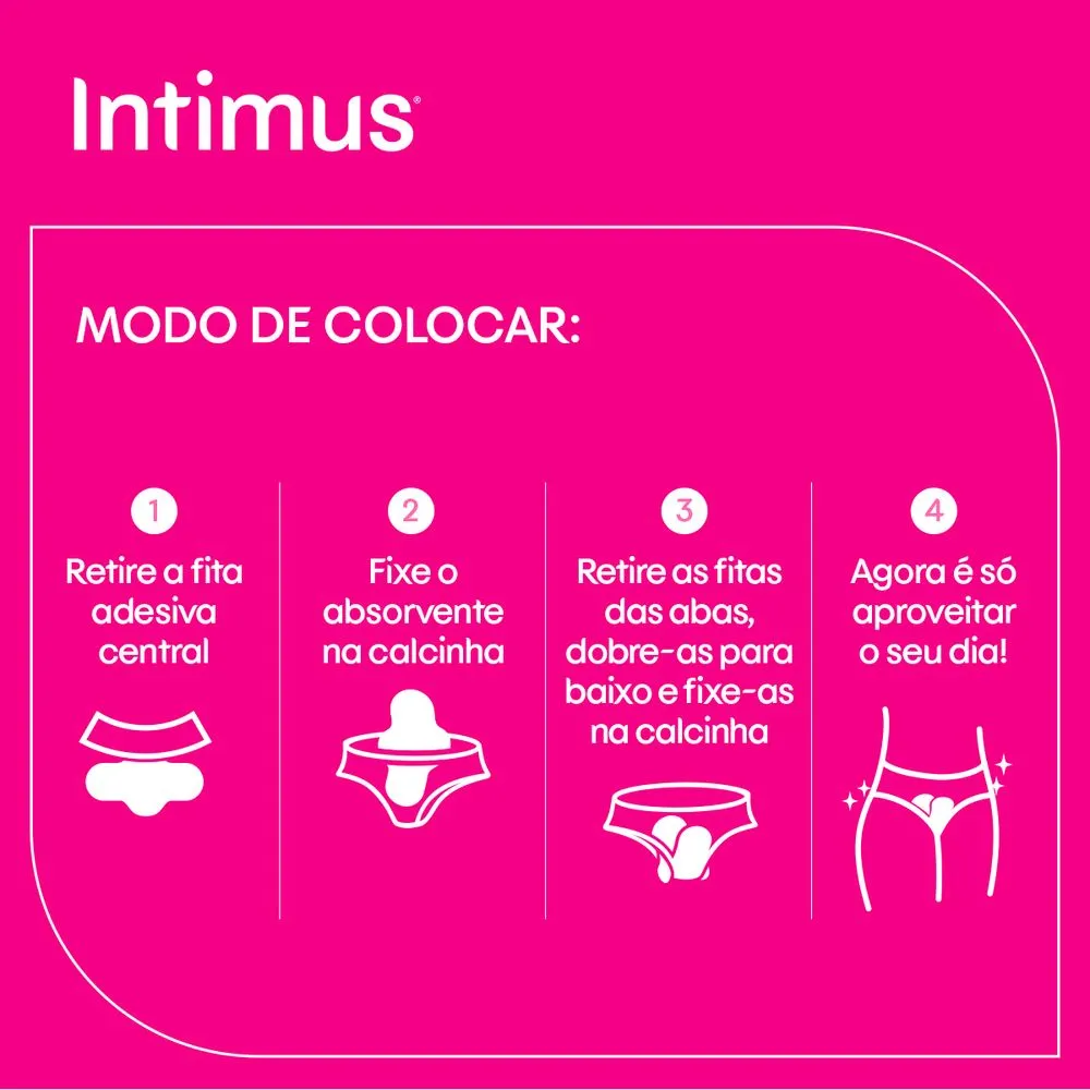 Absorvente Intimus Toda Protegida Dia Suave Com abas - 16 un — foto 13