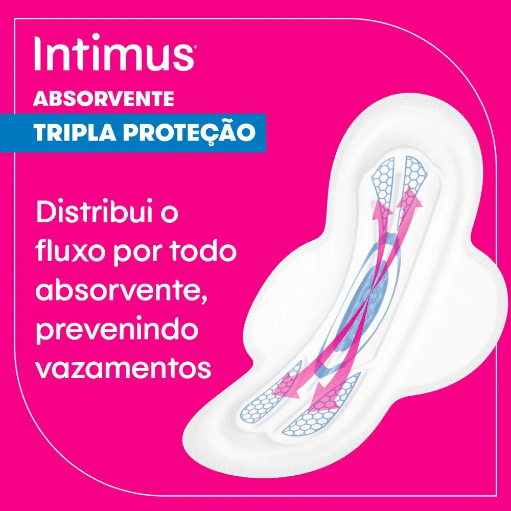 Absorvente Intimus Toda Protegida Dia Suave Com abas - 42 un — foto 12