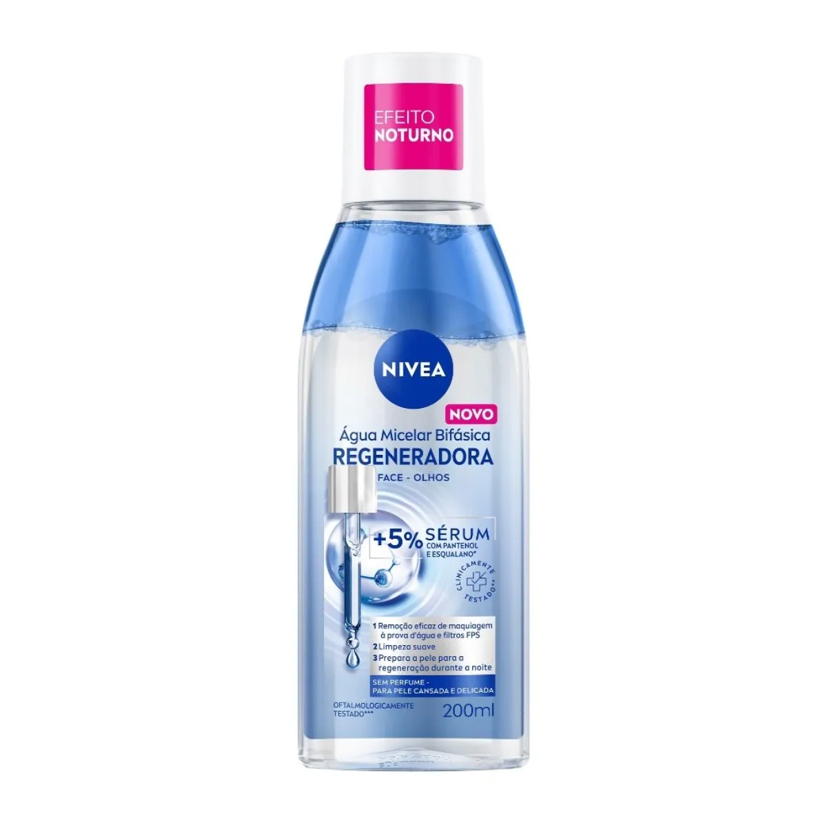 Água Micelar Bifásica Nivea Regeneradora 200ml