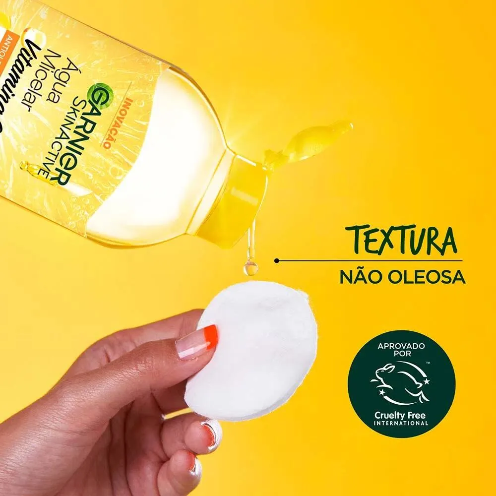 Água Micelar Garnier SkinActive Antioleosidade com Vitamina C 400ml — foto 2