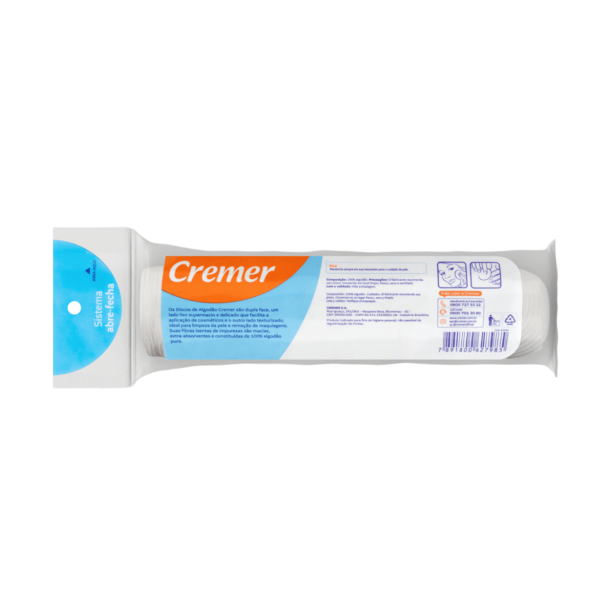 Algodão em Disco Cremer 100 Unidades — foto 3