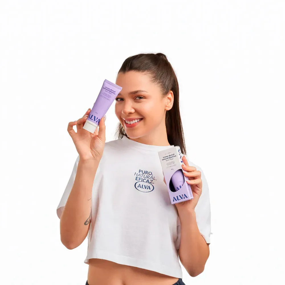Alva No Stress Lavanda e Laranja - Pasta de Dente 90g — foto 2