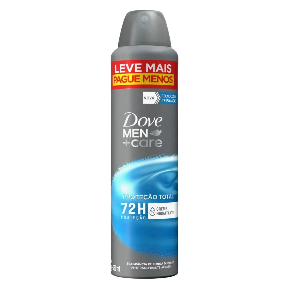 Antitranspirante Aerosol Dove Men+Care Proteção Total 250ml — foto 2