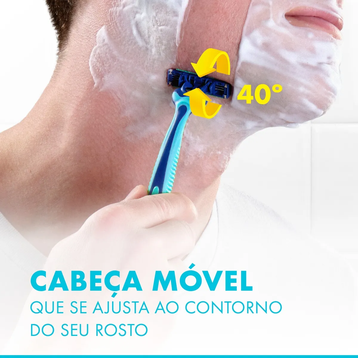 Aparelho de Barbear Descartável Gillette Prestobarba 3 Cool 2 Unidades — foto 6