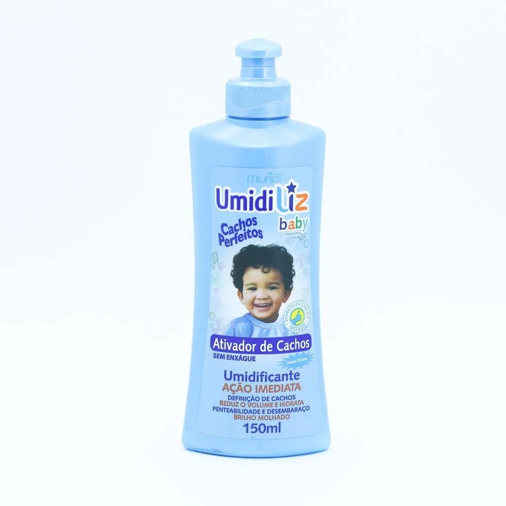Ativador de Cachos Umidiliz Baby Menino 150ml - Muriel