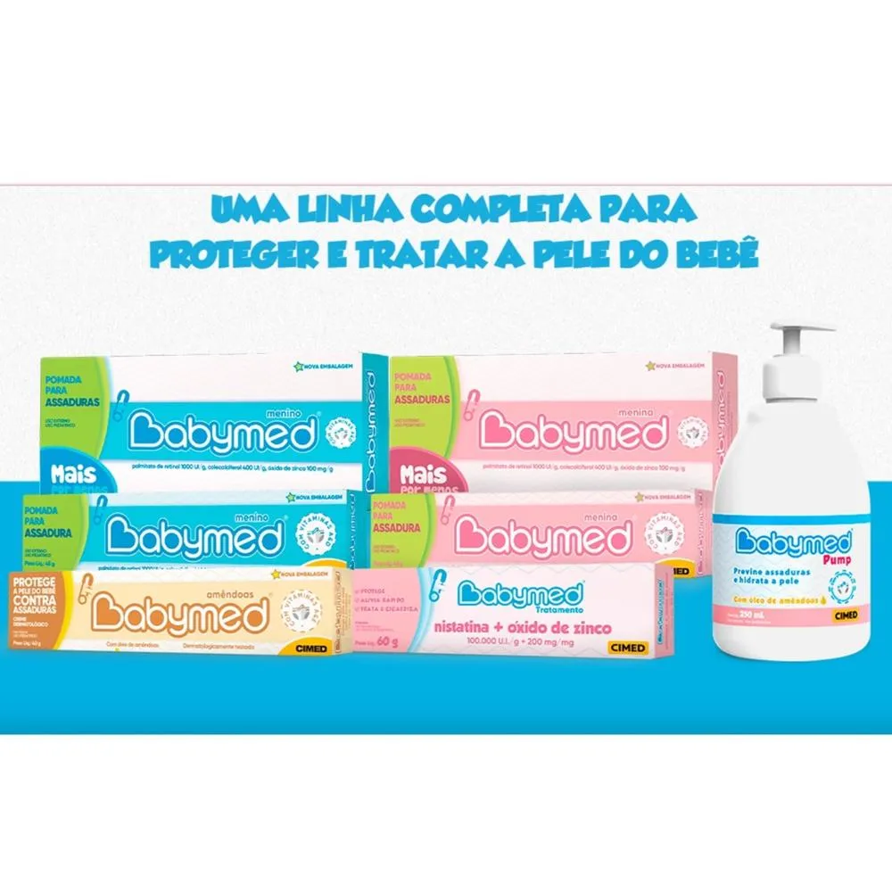 Babymed Pomada Menino - 45g - Azul — foto 3