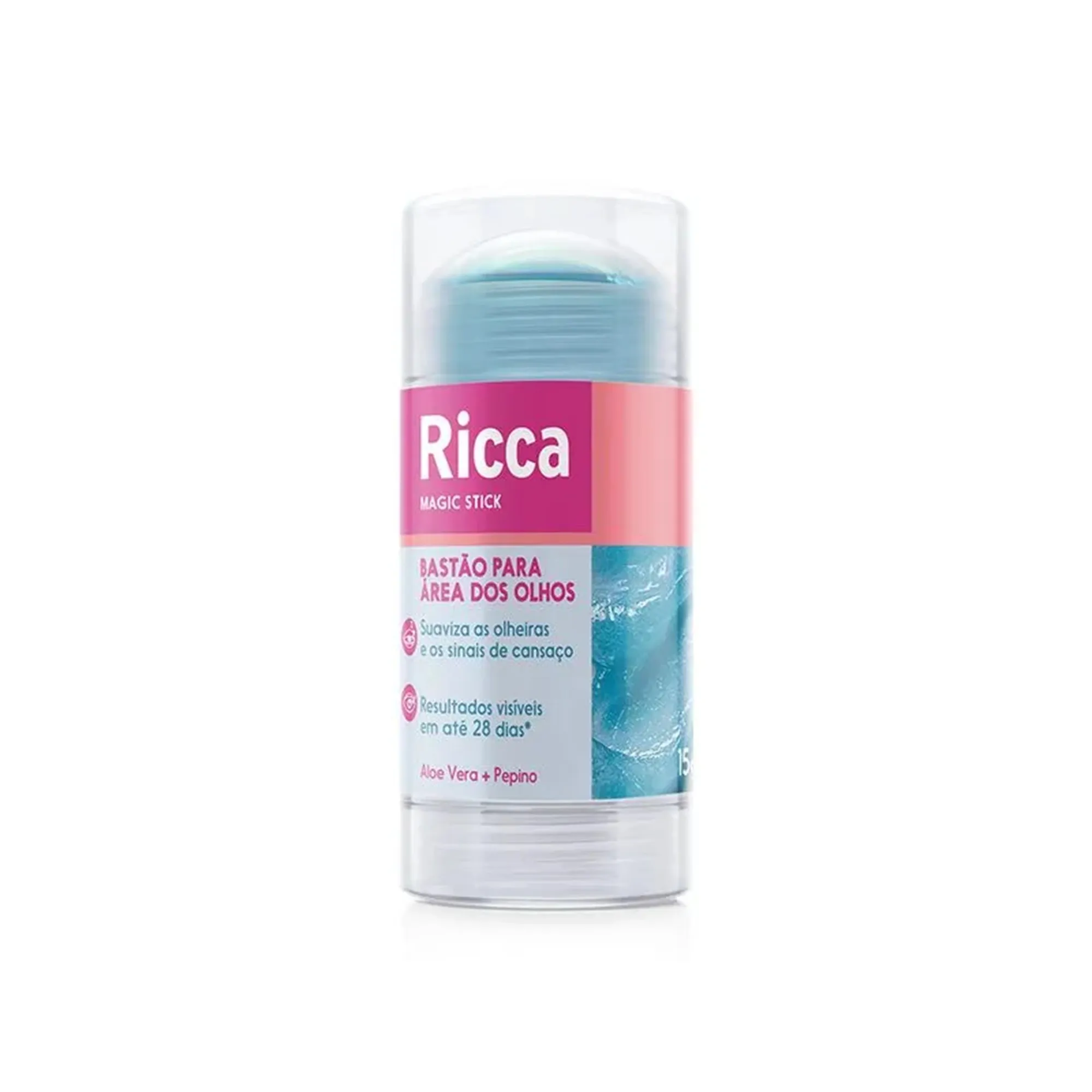 Bastão Facial Ricca Magic Stick para Área dos Olho Stick 15g