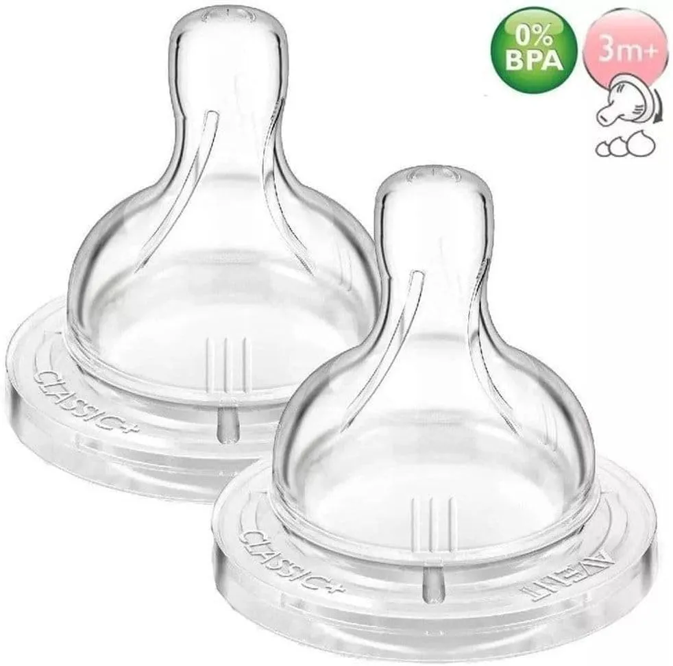 Bico Mamadeira Philips Avent + 3 Meses Classic 2 Unidades — foto 2