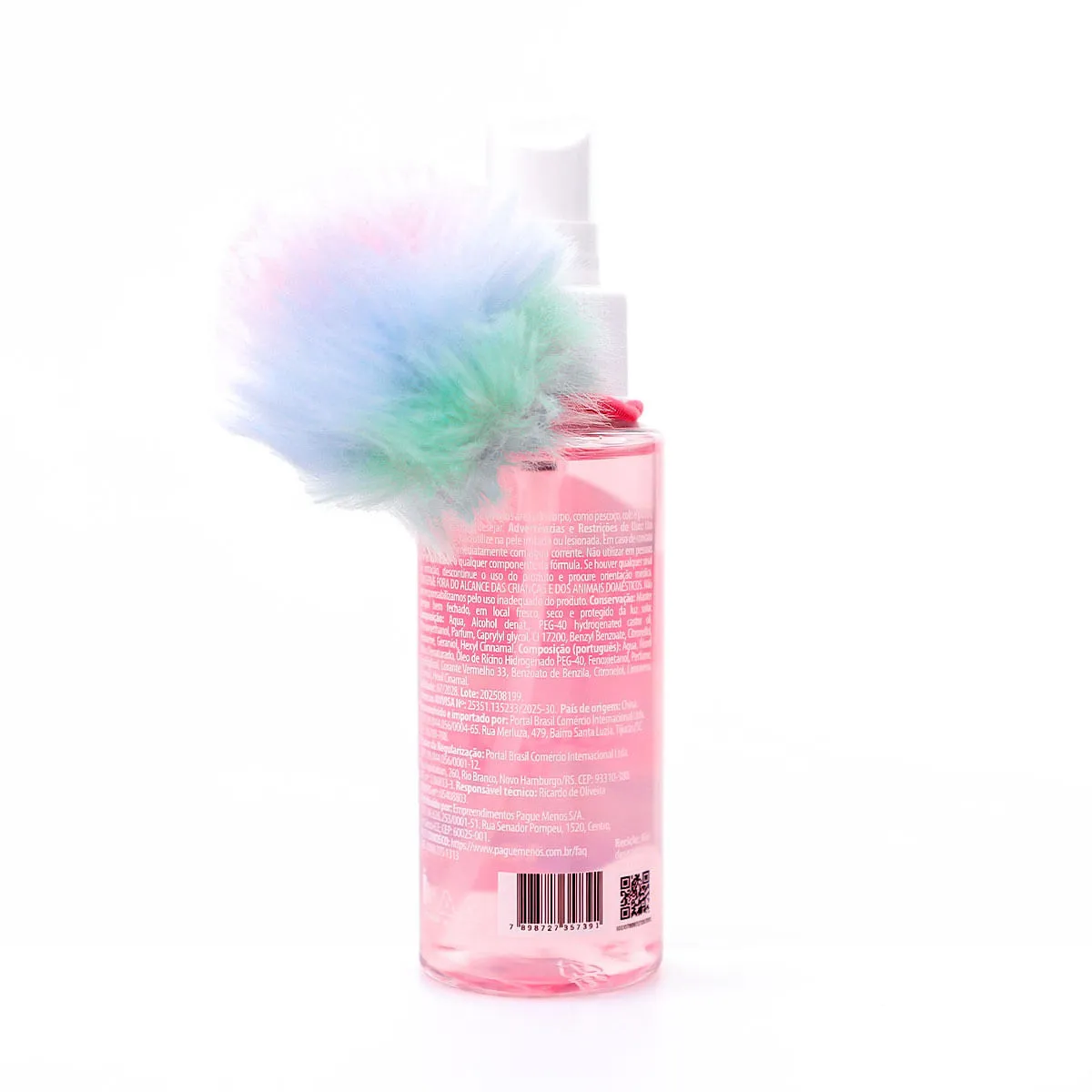 Body Splash Dauf Algodão Doce 100ml Ganhe 1 Pompom — foto 4