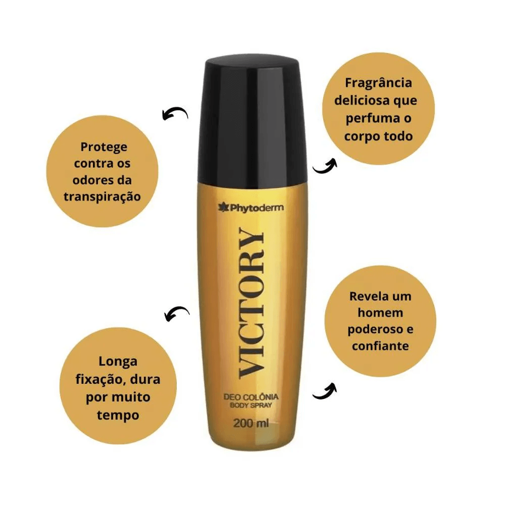 Body Splash Masculino Victory 200ml — foto 3