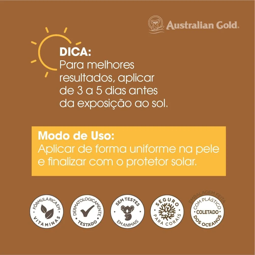 Bronzeador Australian Gold Accelerator Spray Gel 125g — foto 5