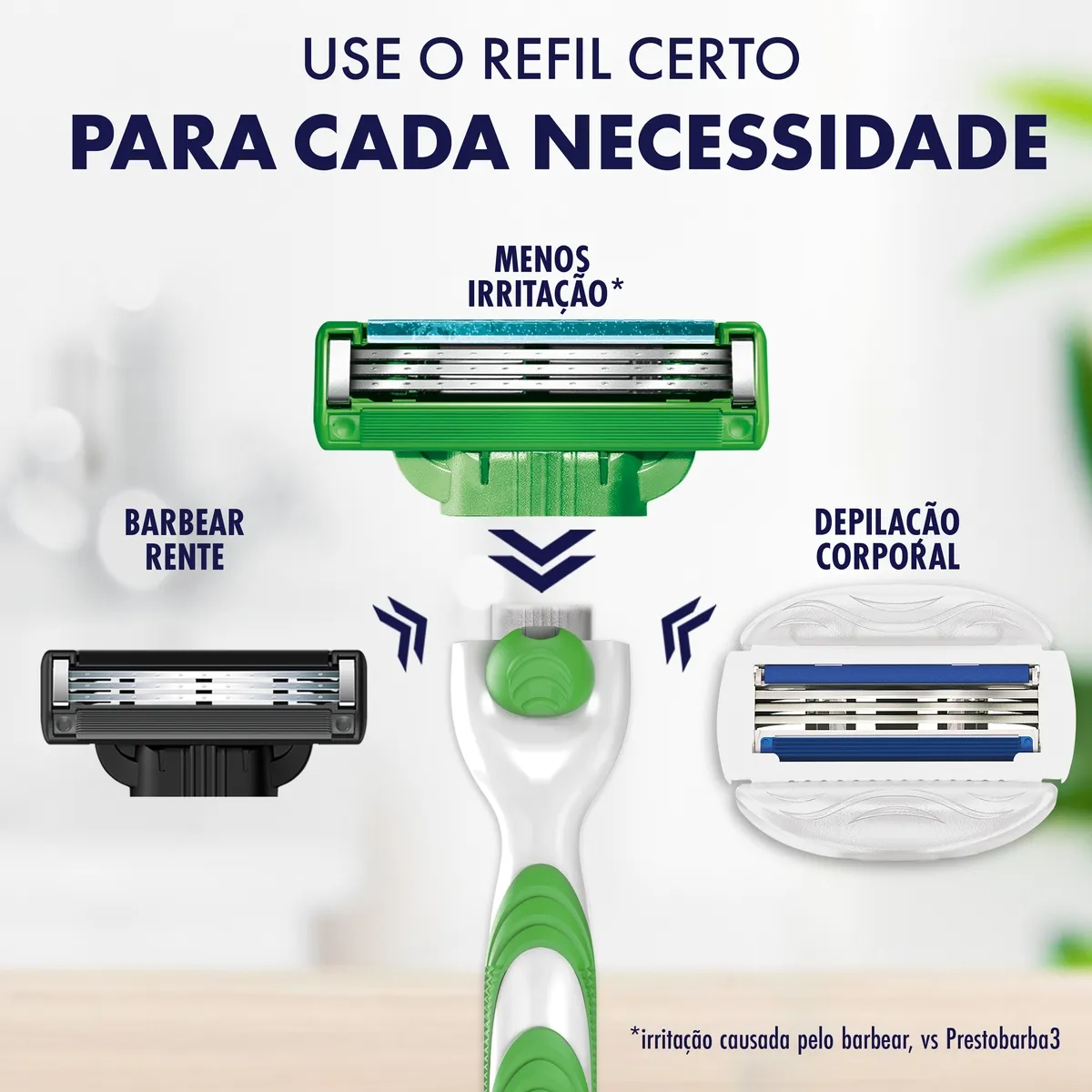 Carga para Aparelho de Barbear Gillette Mach3 Sensitive 4 Unidades — foto 6