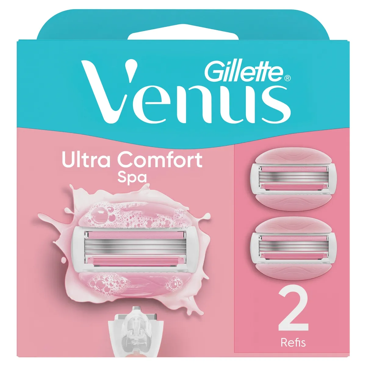 Carga para Aparelho de Depilação Gillette Venus Skin Comfort SPA 2 Unidades
