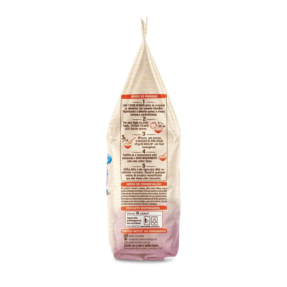 Cereal Infantil Mucilon Aveia Integral e Ameixa +6 meses 180g — foto 4