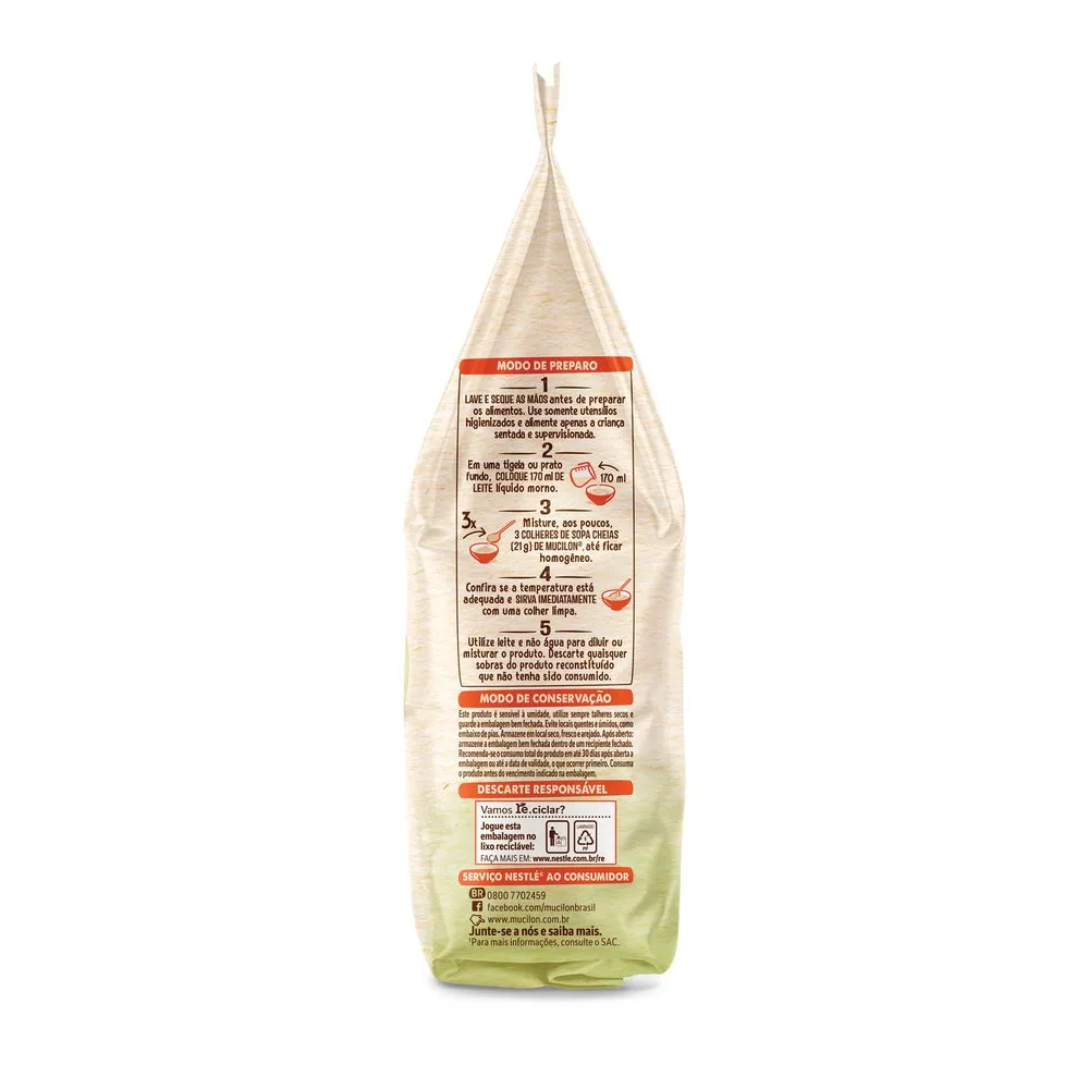 Cereal Infantil Mucilon Milho +6 meses 180g — foto 3