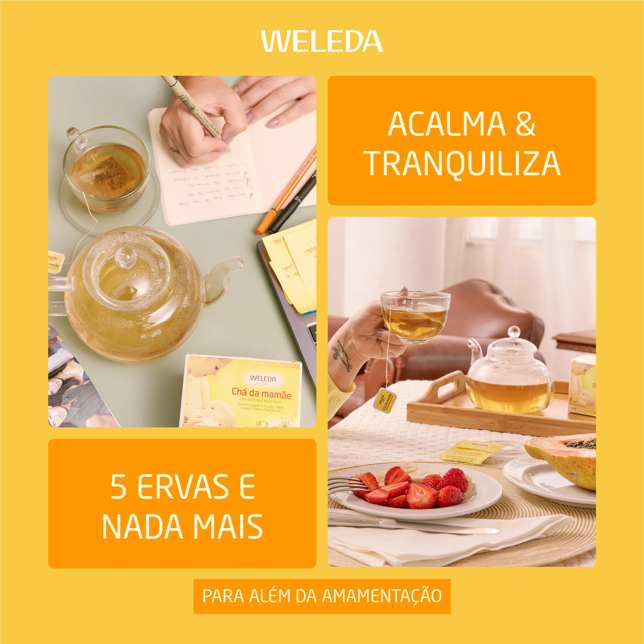 Chá Weleda Misto para Mamãe 15 Sachês — foto 3