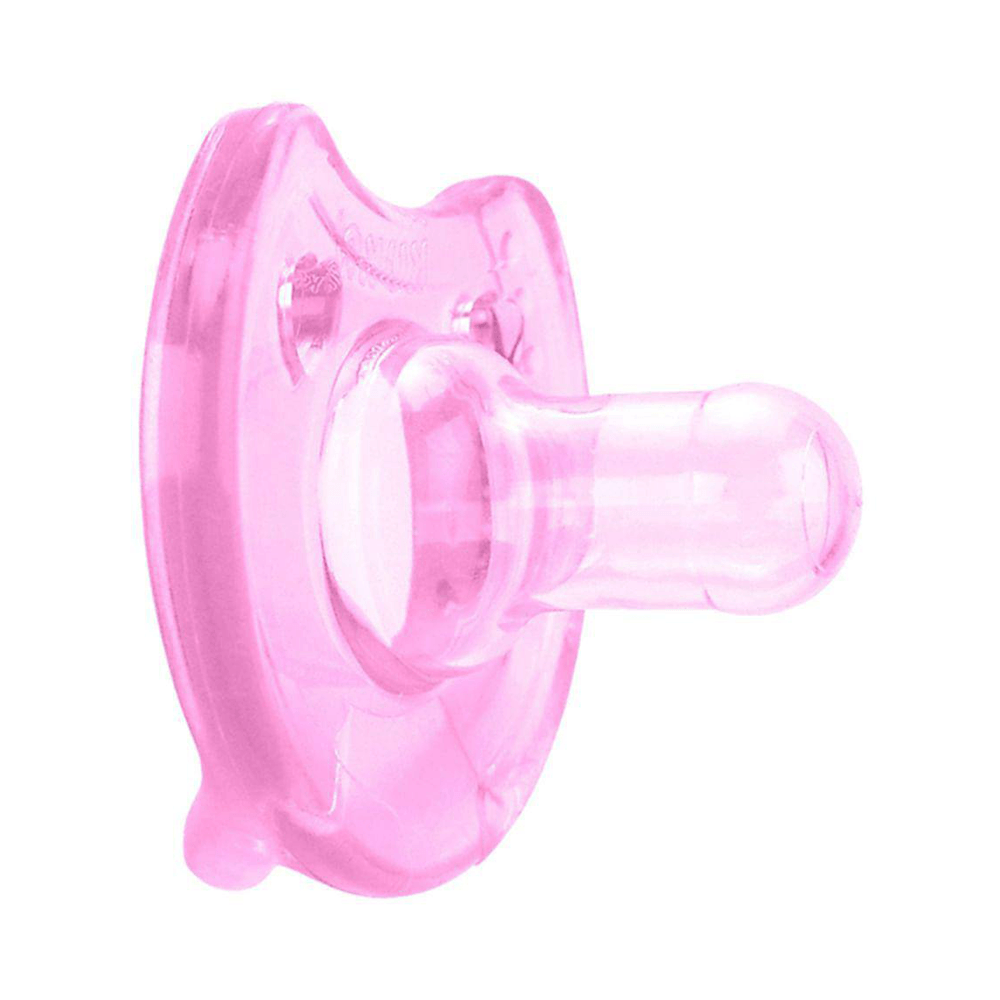 Chupeta Soft Confort Bico Redondo Nº 1 Rosa Kuka — foto 3