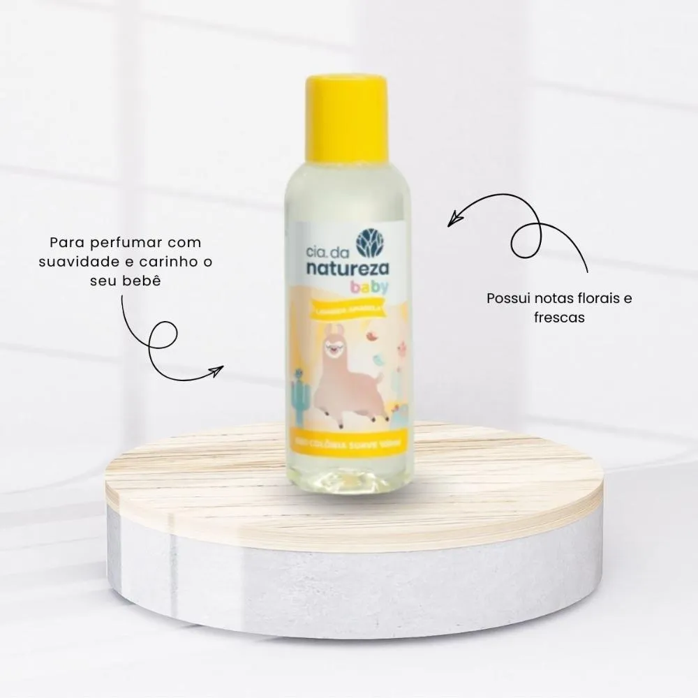 Cia da Natureza - Deo Colônia Baby Lavanda Amarela - 100ml — foto 4