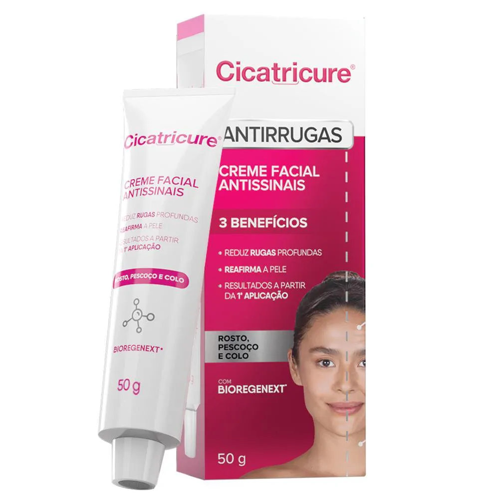 Cicatricure Antissinais Creme Facial Com 50g — foto 4