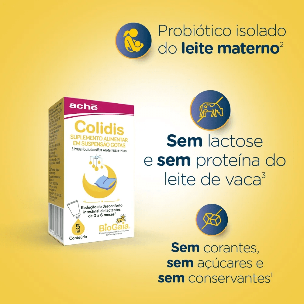Colidis Probiótico Infantil Gotas 10ml — foto 8