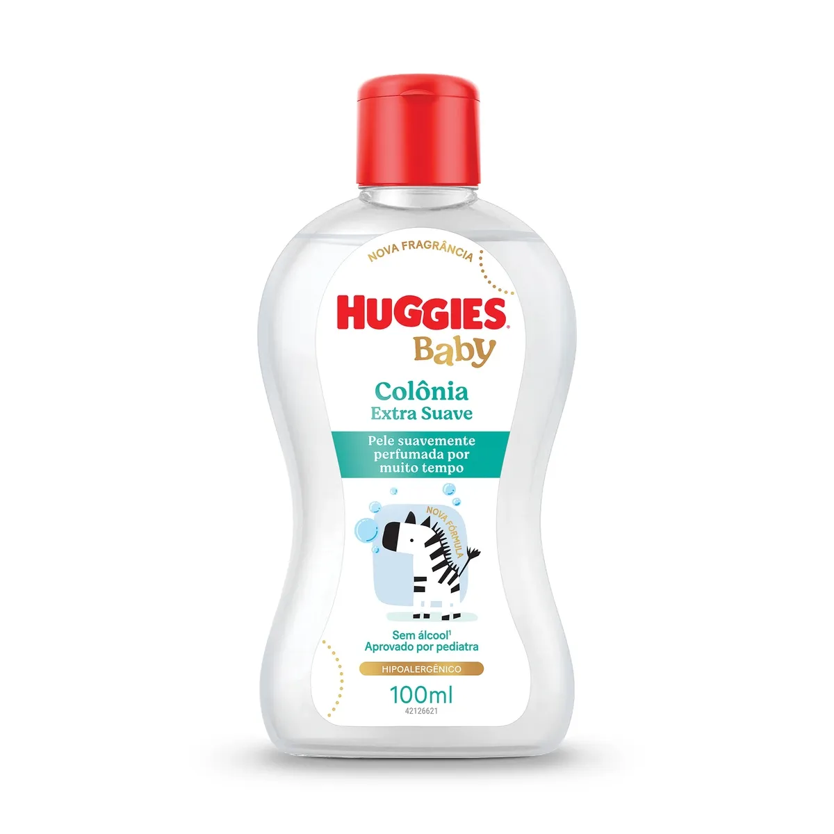 Colônia Huggies Extra Suave Hipoalergênica 100 ml