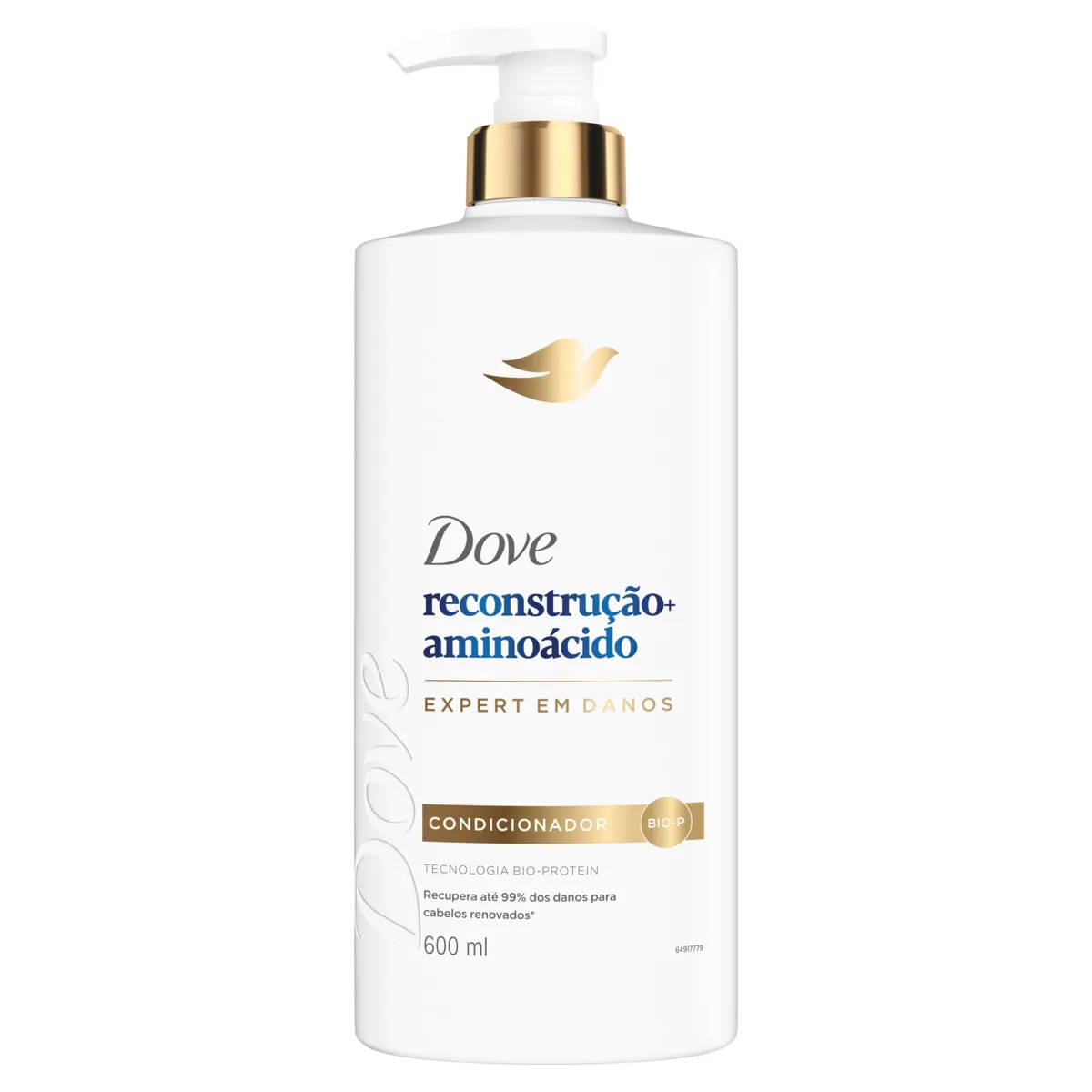 Condicionador Dove Reconstrução + Aminoácido Frasco 600ml
