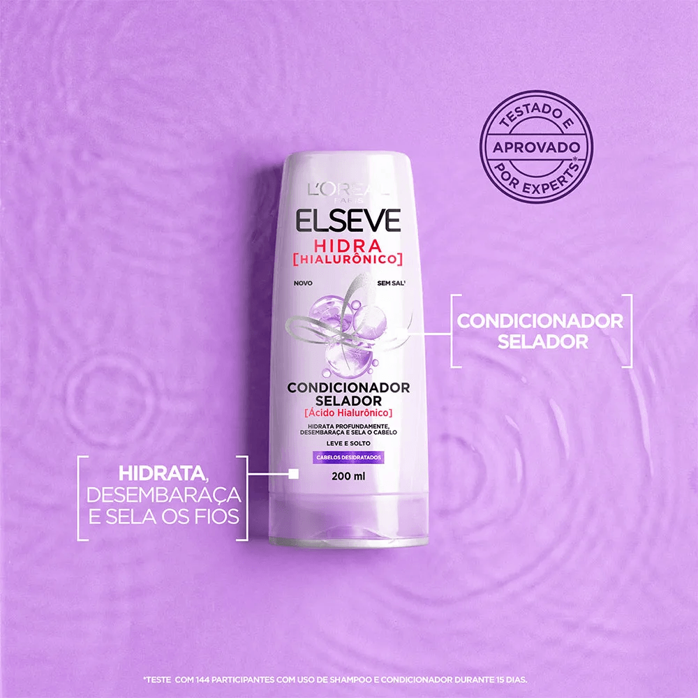Condicionador Elseve Hidra Hialurônico Selador 200ml — foto 3