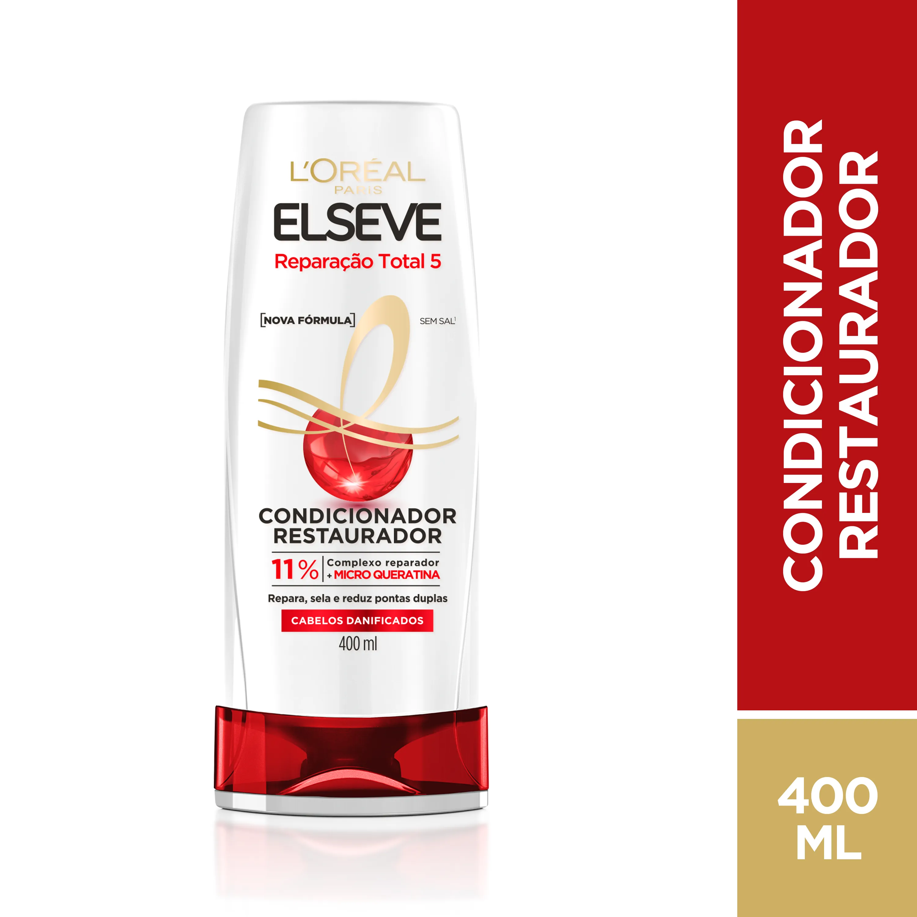 Condicionador Elseve Reparação Total 5 Restaurador 400ml