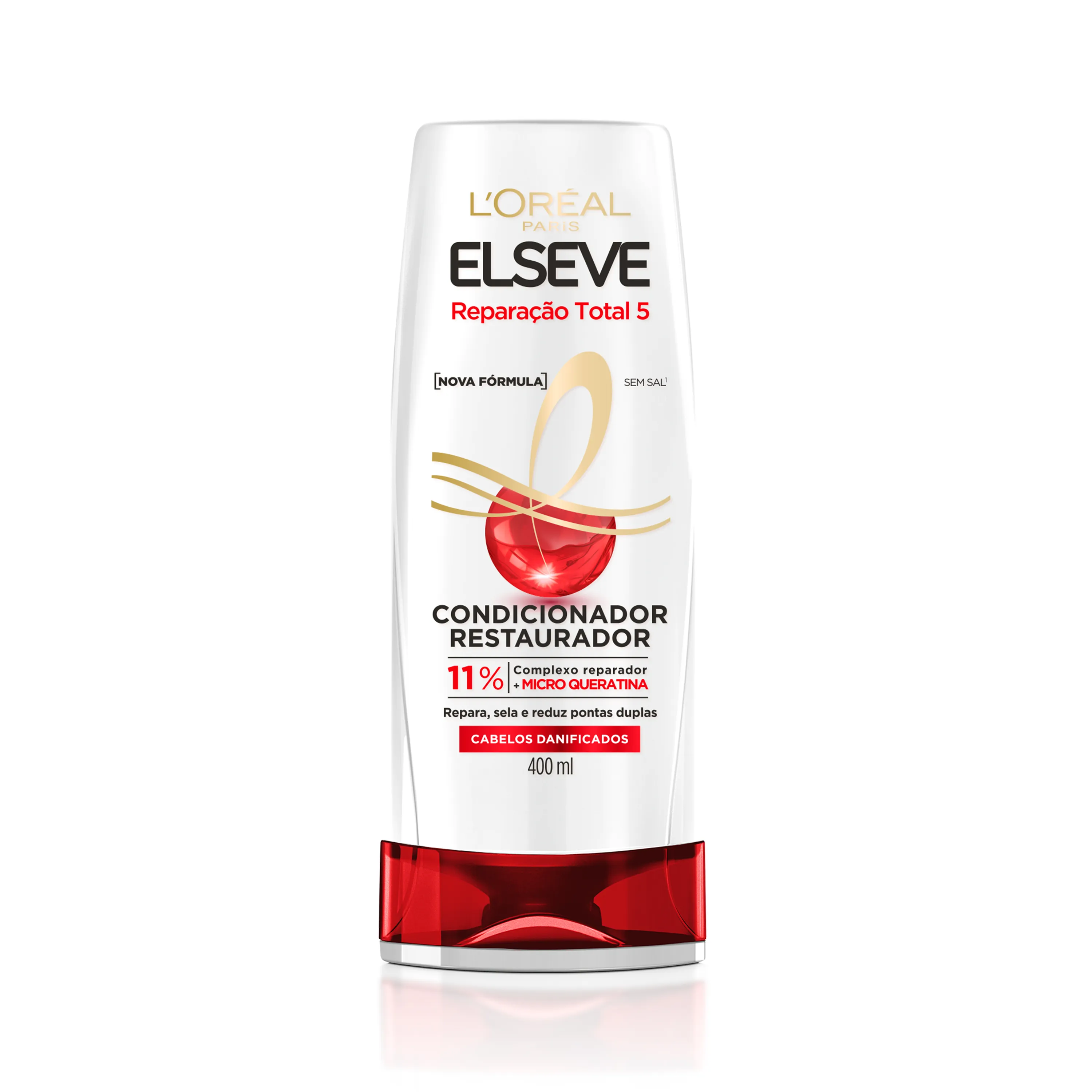 Condicionador Elseve Reparação Total 5 Restaurador 400ml — foto 2