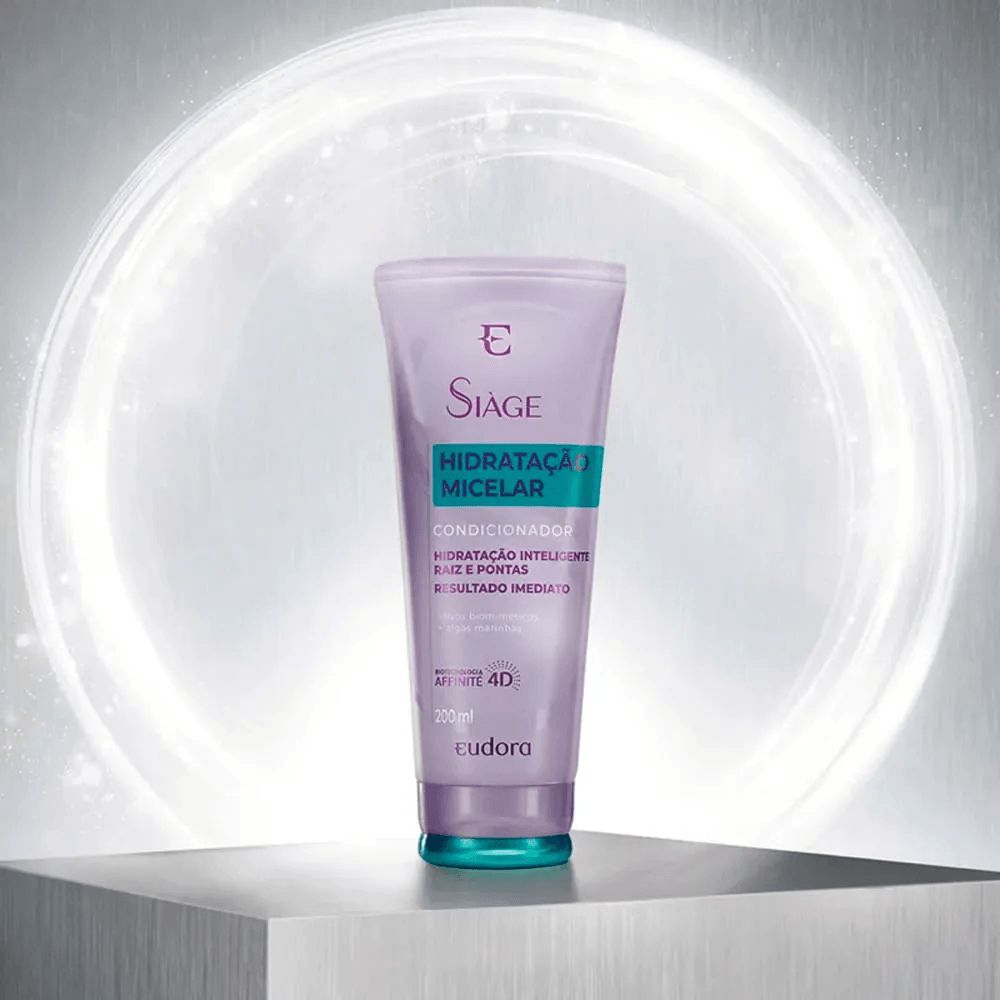 Condicionador Eudora Siàge Hidratação Micelar 200ml — foto 4