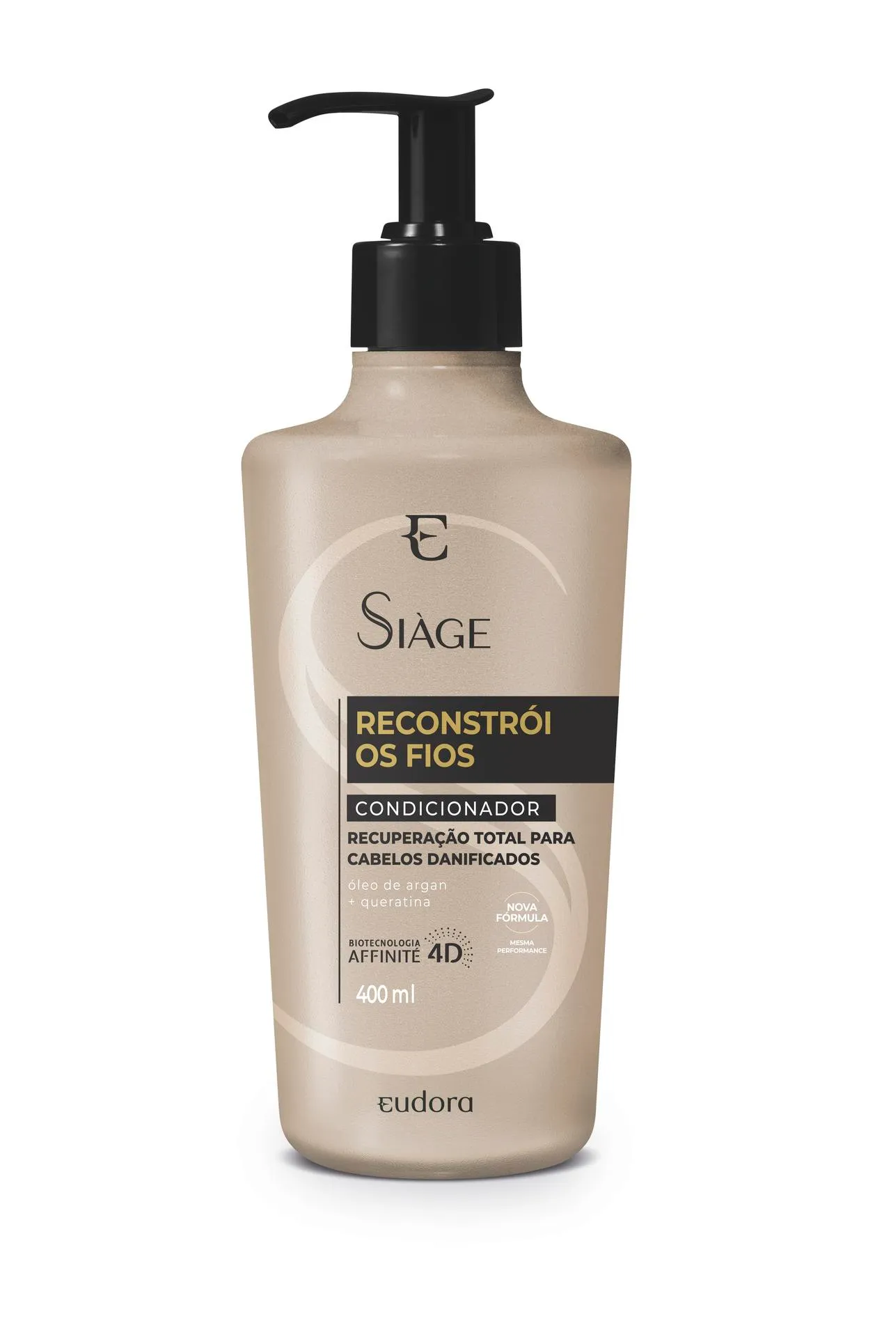 Condicionador Eudora Siàge Reconstrói os Fios 400ml
