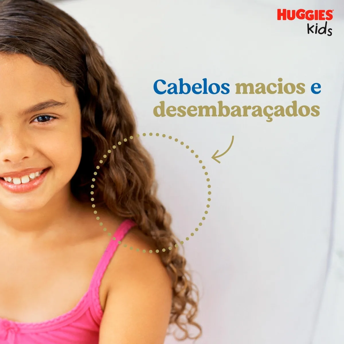 Condicionador Infantil Huggies Kids Brilho Mágico 360ml — foto 2