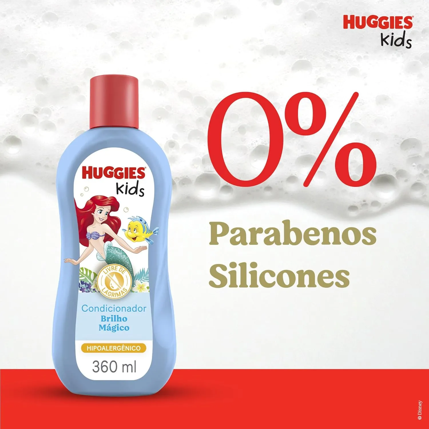 Condicionador Infantil Huggies Kids Brilho Mágico 360ml — foto 4
