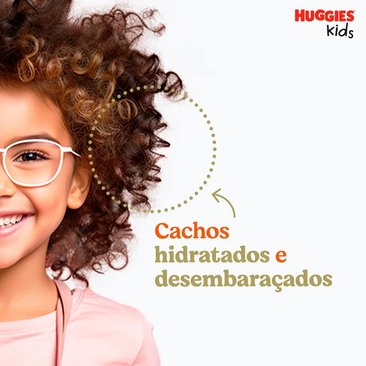 Condicionador Infantil Huggies Kids Cachinhos Poderosos 360ml — foto 2