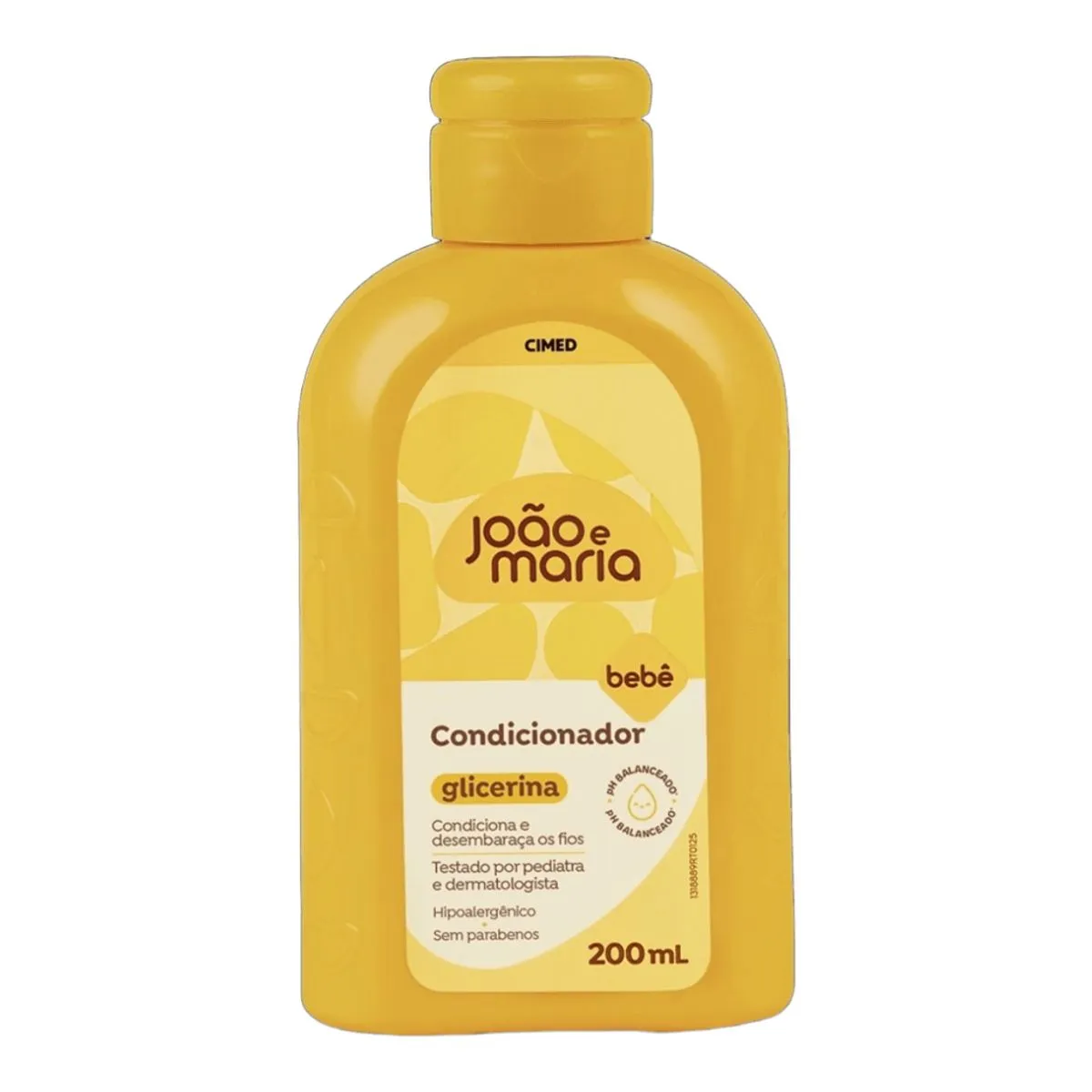 Condicionador Infantil João E Maria Bebê Glicerina 200ml