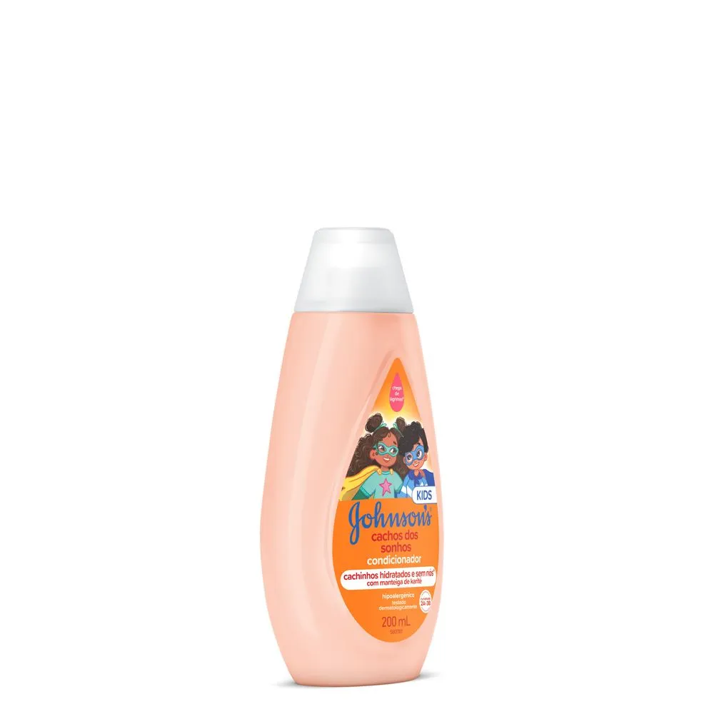 Condicionador Infantil Johnson's Baby Cachos dos Sonhos 200ml — foto 3