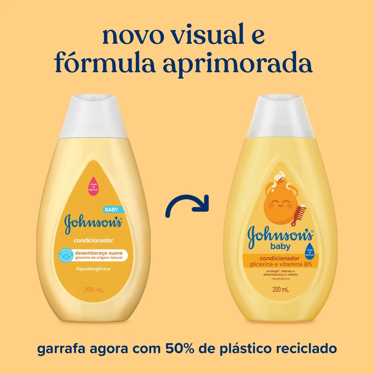 Condicionador Infantil Johnson's Baby Regular 200ml — foto 4