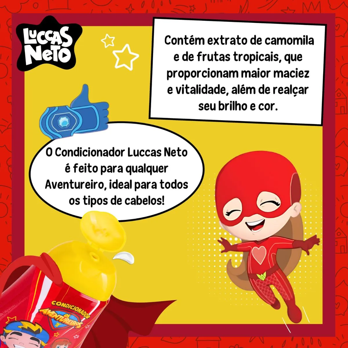 Condicionador Luccas Neto 260ml — foto 5