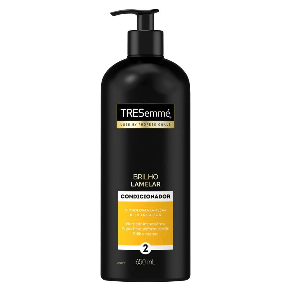 Condicionador TRESemmé Brilho Lamelar Blend de Óleos 650ml — foto 2
