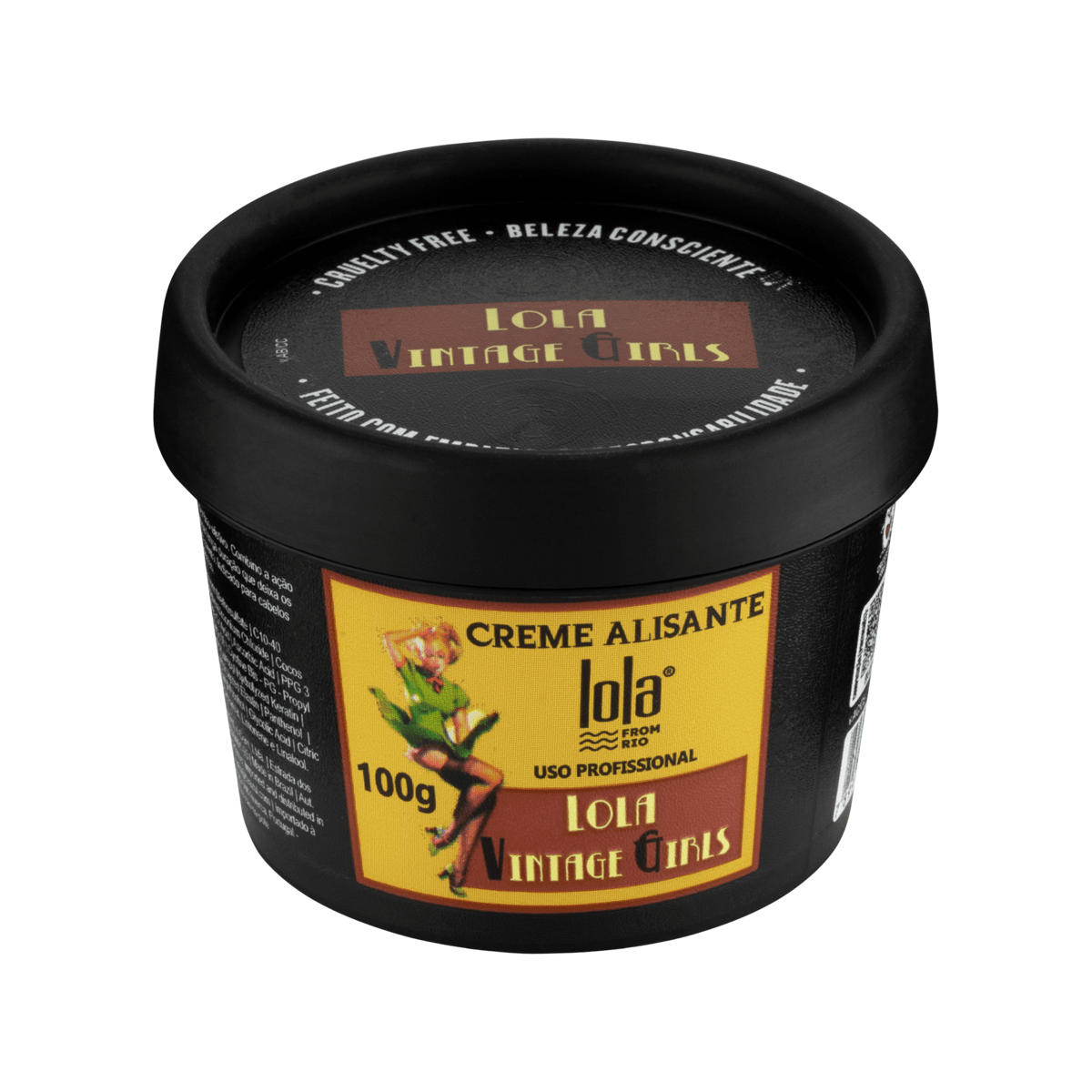 Creme Alisante Lola Vintage Girls 100g