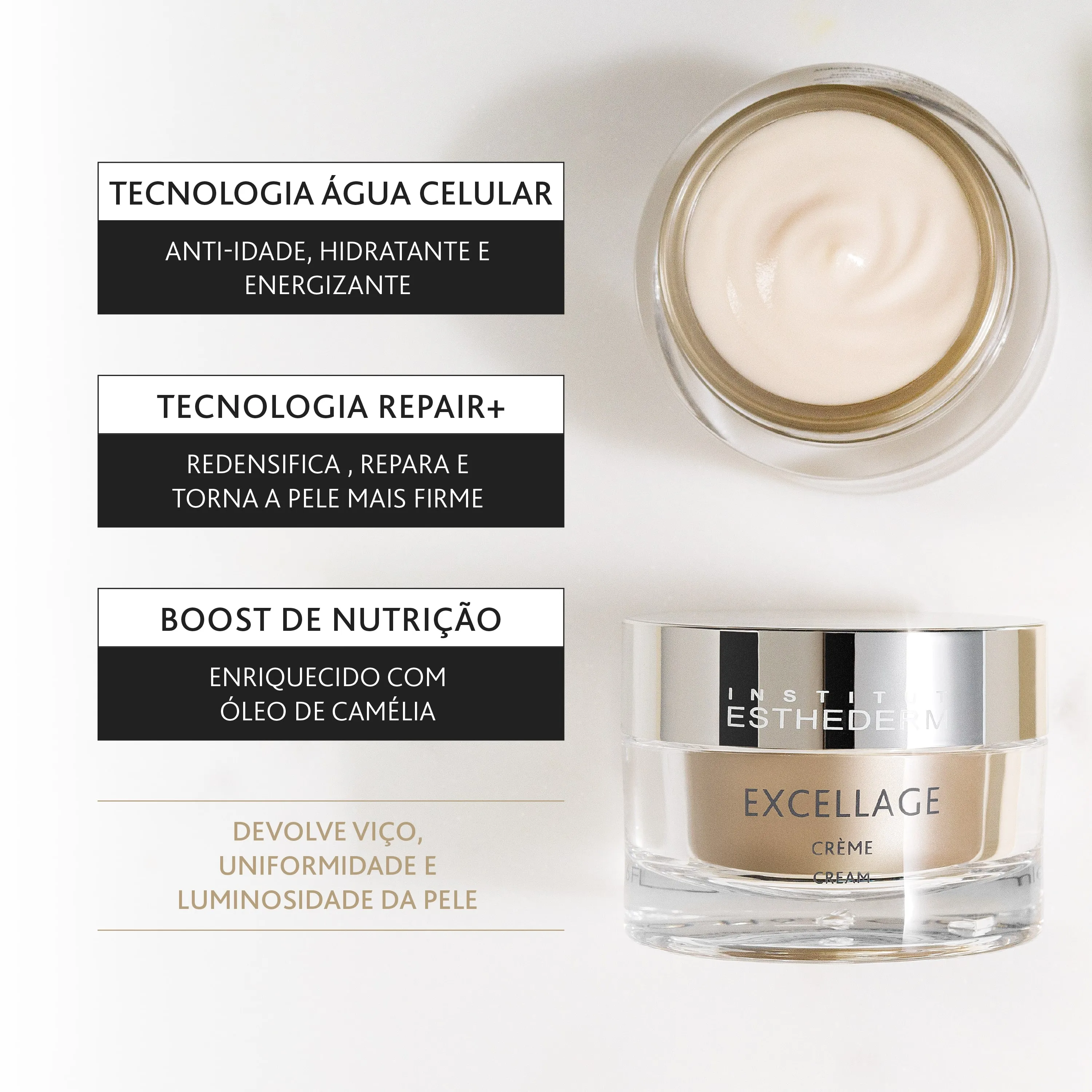 Creme Anti-Idade Esthederm Excellage Cream 50ml — foto 3
