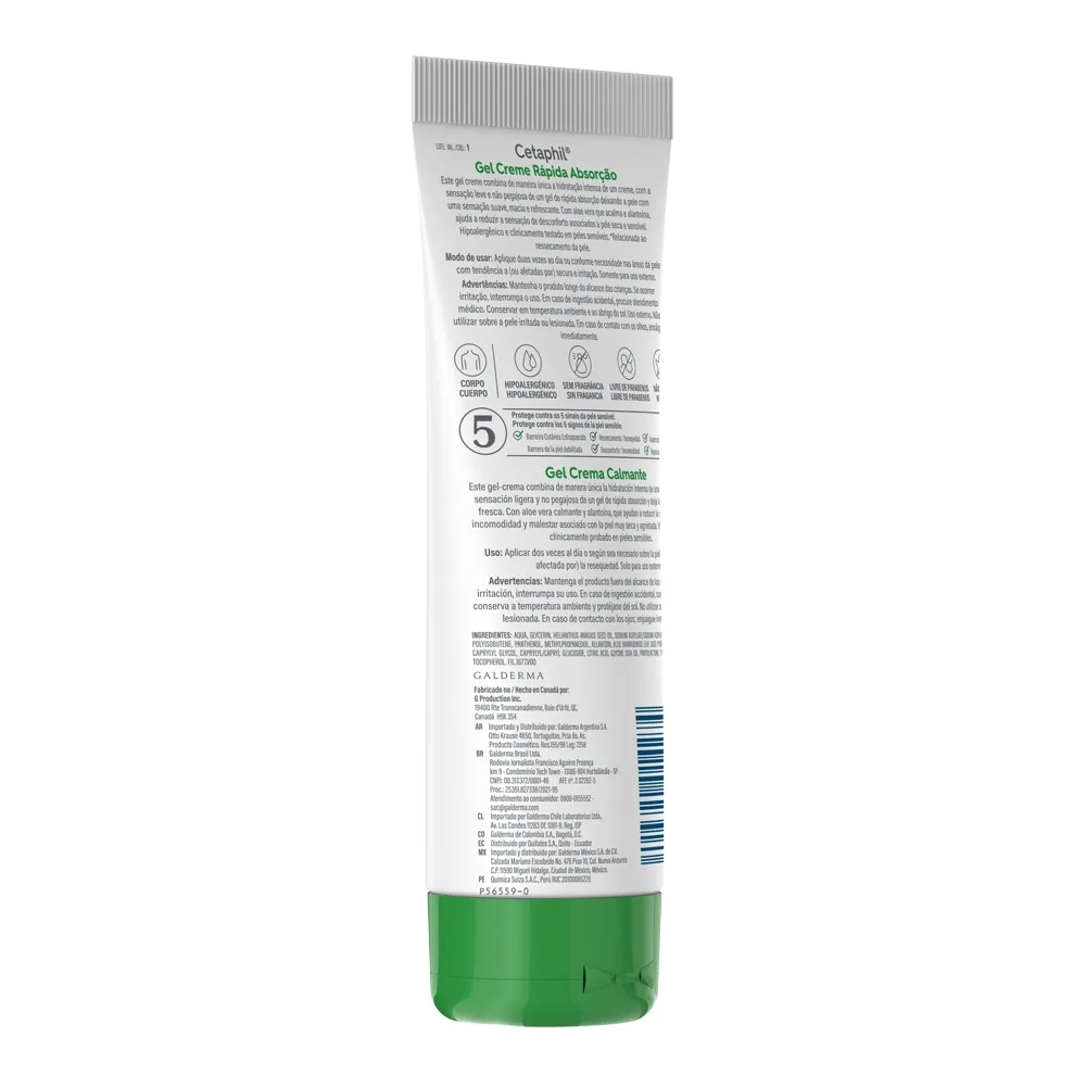 Creme Corporal Cetaphil Calmante Rápida Absorção 226g — foto 5