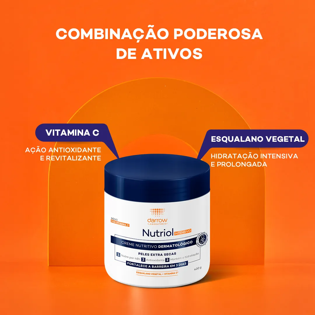 Creme Corporal Darrow Nutriol Nutritivo Intensivo 400g — foto 5