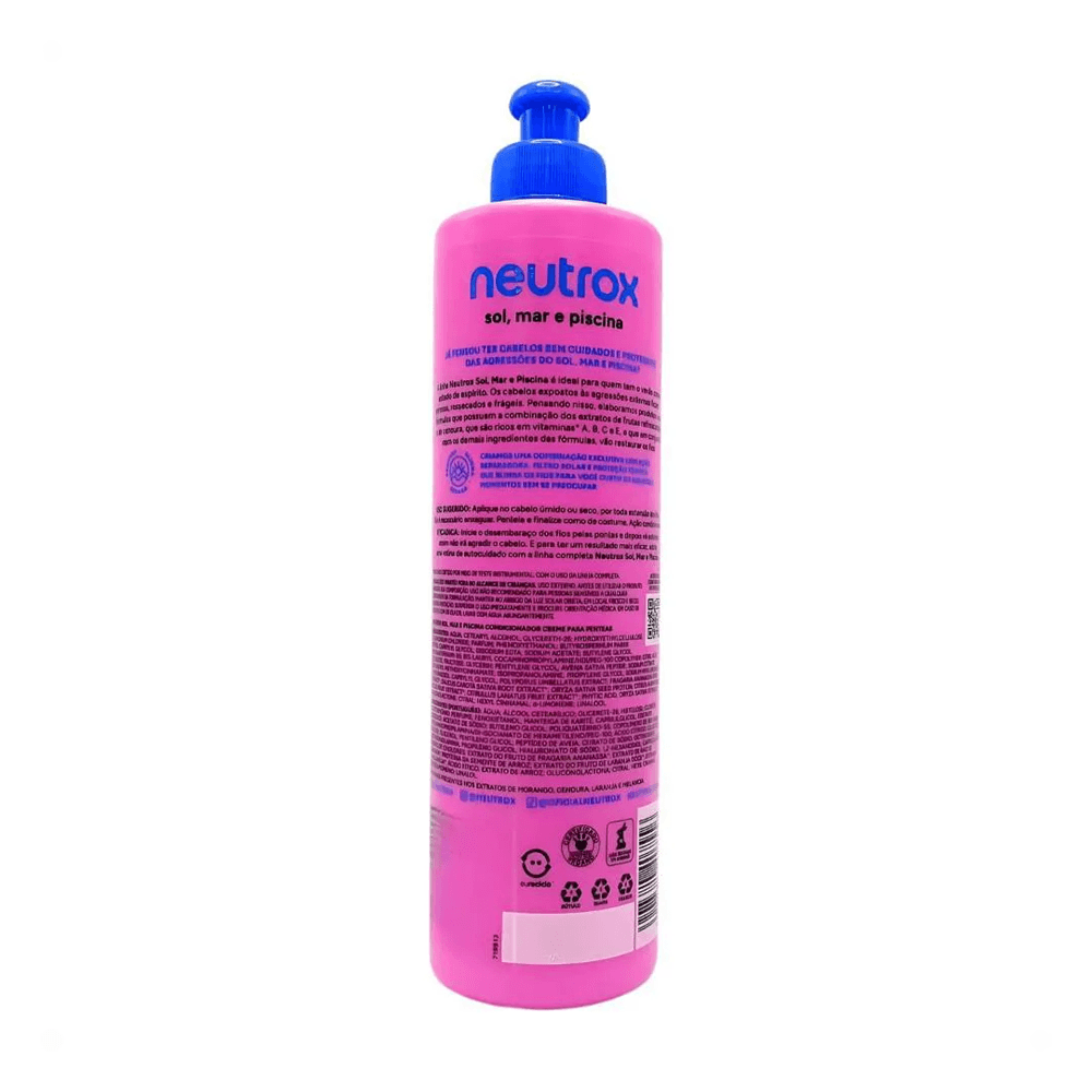 Creme de Pentear Neutrox Sol, Mar e Piscina 300ml — foto 3