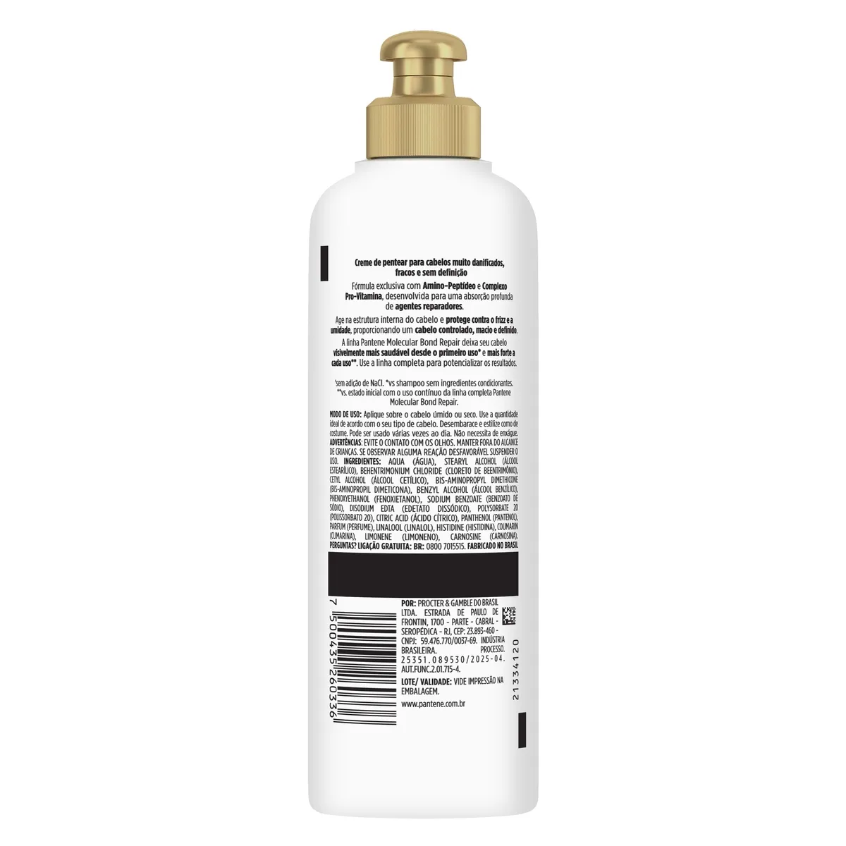 Creme De Pentear Pantene Molecular Bond Repair 240g — foto 10