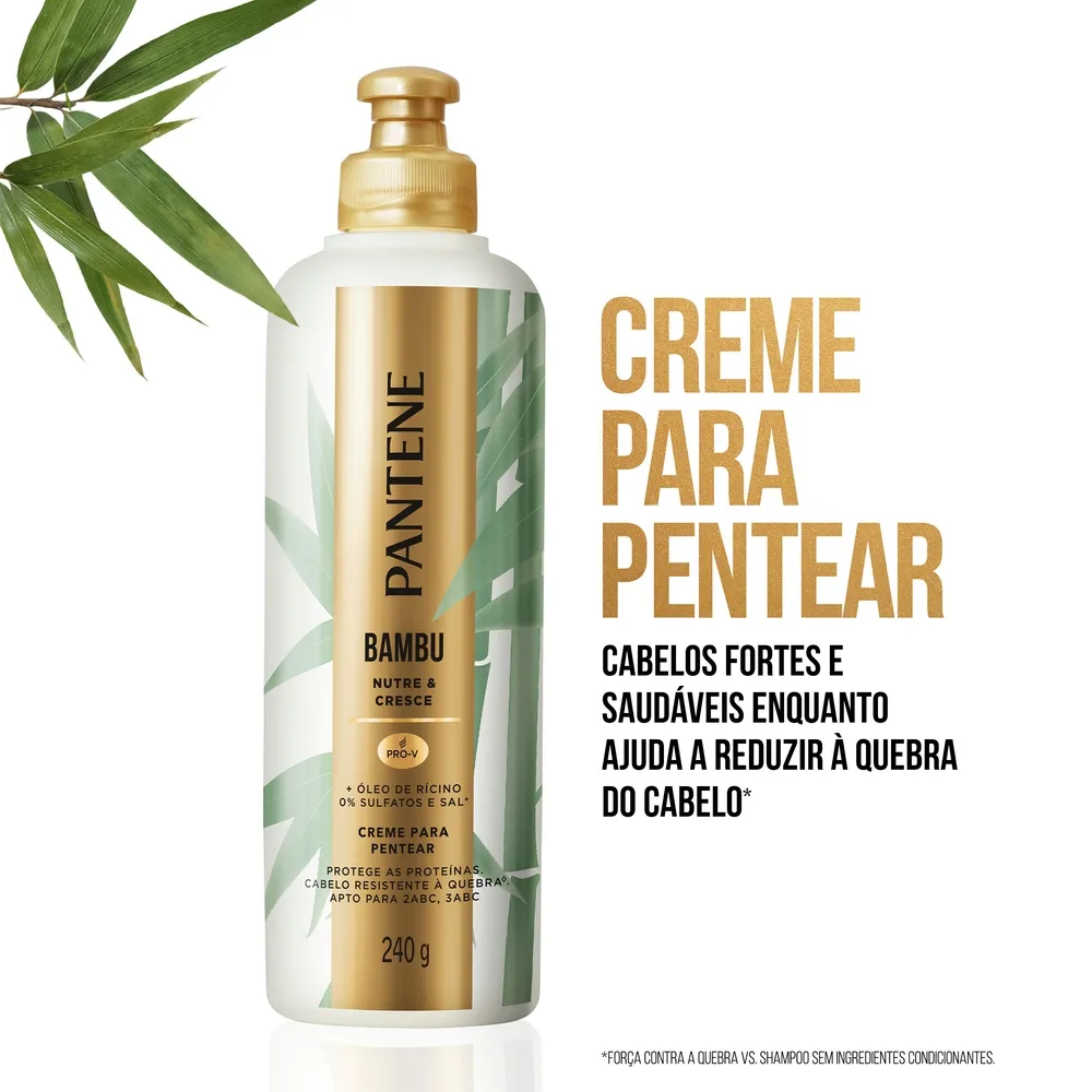 Creme de Pentear Pantene Pro-V Bambu Nutre & Cresce 240g — foto 2